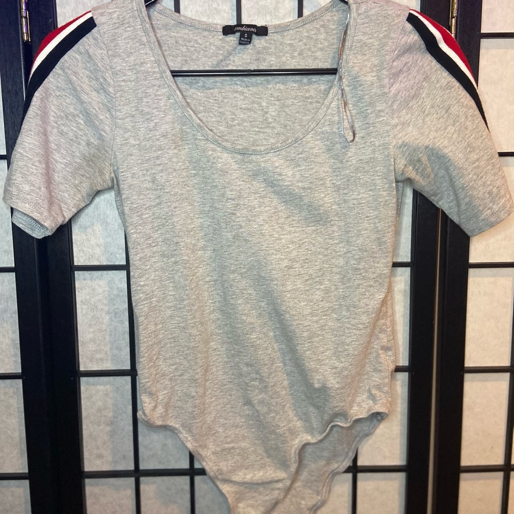 Grey bodysuit